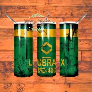 Lubrax oil greasy 20oz Tumbler